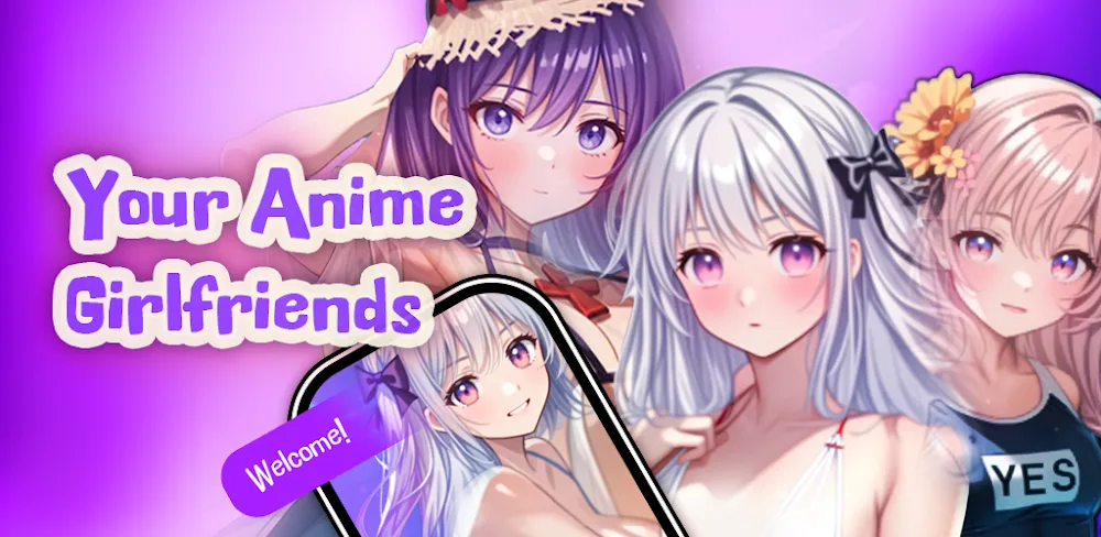 Anime Girlfriend Harem GalGame v0.0.0.9 MOD APK (Menu, Free In-App Purchase)