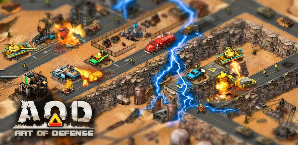 AOD – Art Of Defense. TD v2.2.9.2 MOD APK (One Hit Kill, High Earn Gold)