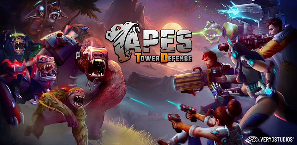 Apes TD v0.0.1.995 MOD APK (Menu, Unlimited All)