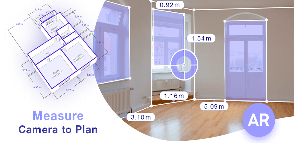 AR Plan 3D Tape Measure v4.4.10.4 MOD APK (Premium Unlocked)