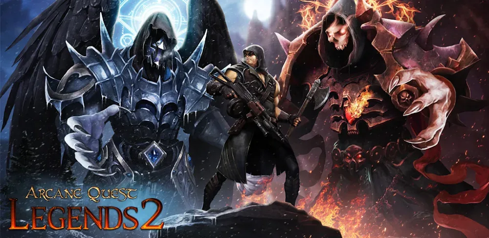 Arcane Quest Legends 2 v1.1.0.20 MOD APK (Menu, Damage, God Mode, Free Purchase)