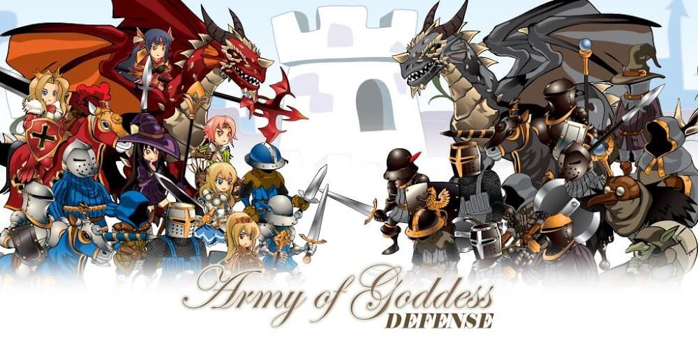 Army of Goddess Defense MOD APK v2.2.2.3 (God Mode, Unlimited Crystals)
