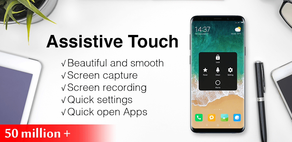 Assistive Touch v4.4.0.23 MOD APK (VIP Unlocked)