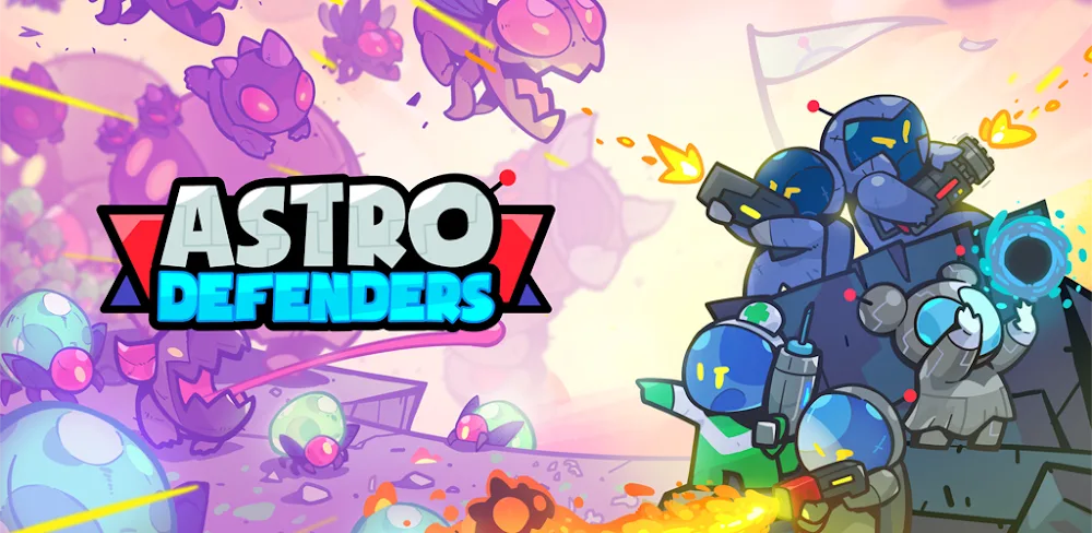 Astro Defenders v1.1.0.94 MOD APK (Menu, Damage, God Mode)