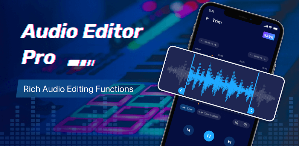 Audio Editor Pro v2.2.01.51.0325 MOD APK (VIP Unlocked)