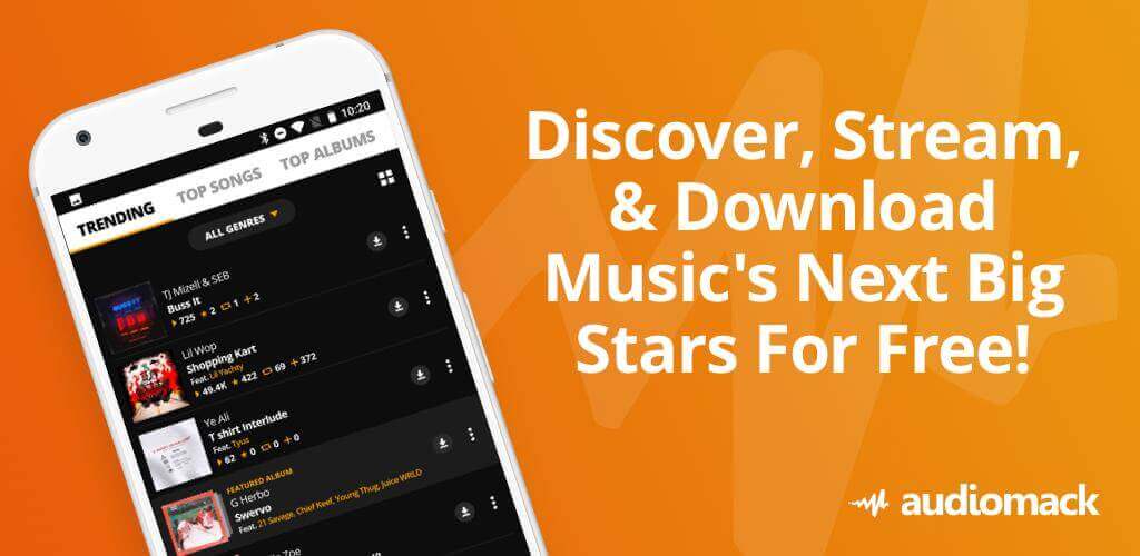 Audiomack v8.8.0.1 MOD APK (Premium Unlocked)
