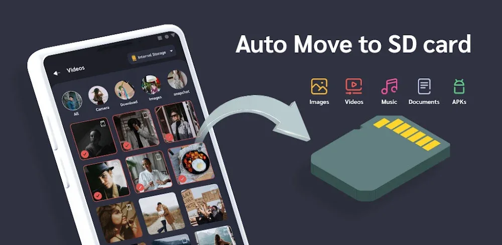 Auto Move To SD Card v3.3.0.8 MOD APK (Premium Unloked)
