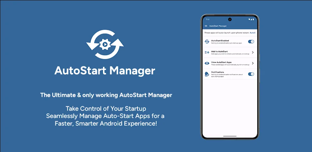 AutoStart Manager v7.7.2.0 MOD APK (Premium Unlocked)