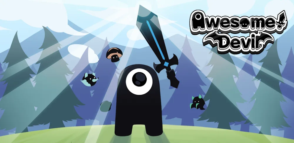 Awesome Devil: Idle RPG! v1.1.4.29 MOD APK (Menu, Dumb Enemy, Currency)