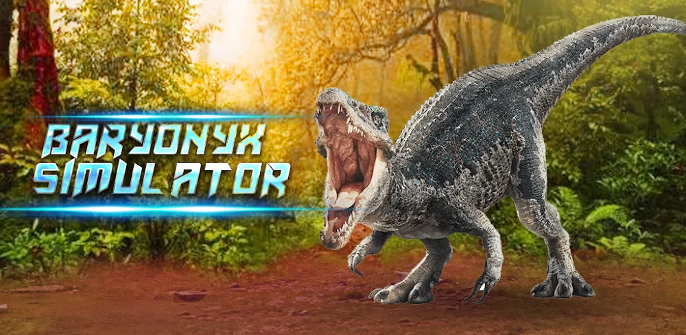 Baryonyx Simulator v1.1.3.2 MOD APK (Menu, Unlimited All)