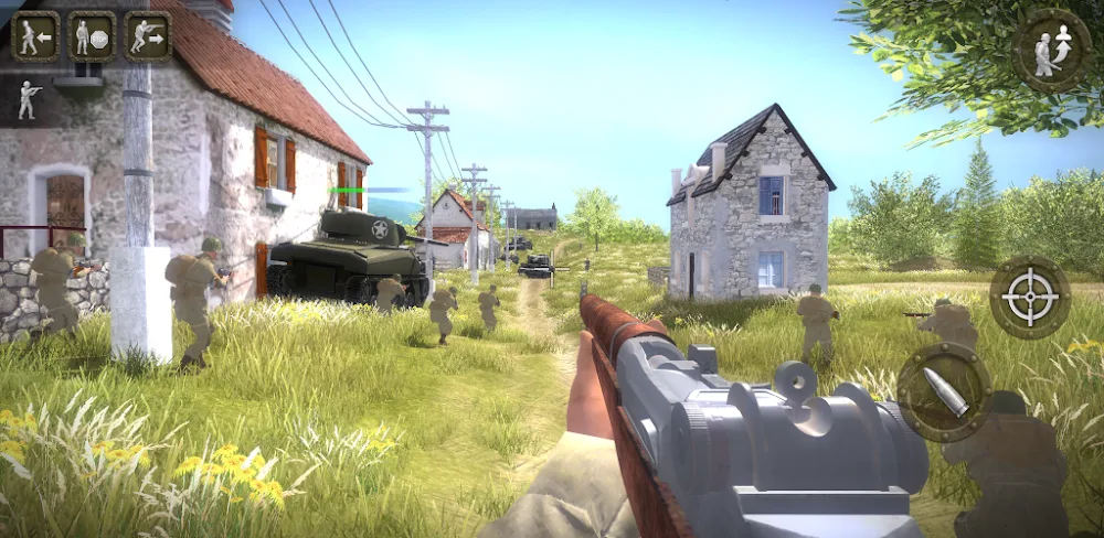 Battlefront Europe: WW2 Heroes v1.13 MOD APK (Unlimited Money)