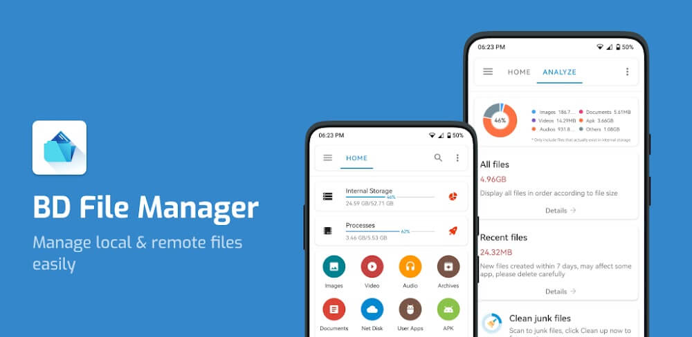 BD File Manager File Explorer v1.1.8.6.0 MOD APK (Premium Unlocked)