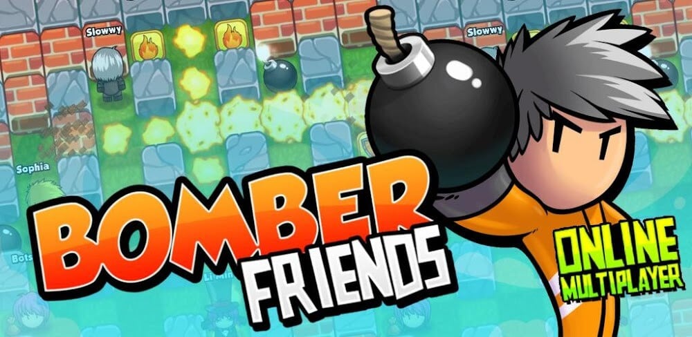 Bomber Friends v5.99 MOD APK (Skins Unlocked, God Mode)