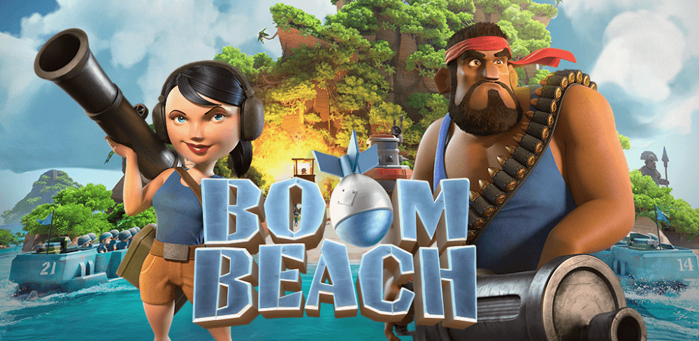 Boom Beach v60.60.233 MOD APK (Private Server, Unlimited All)