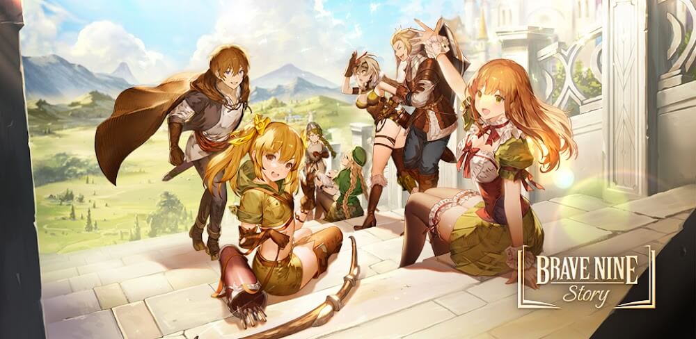 BraveNine Story v1.1.10.5 MOD APK (Battle Speed X10)