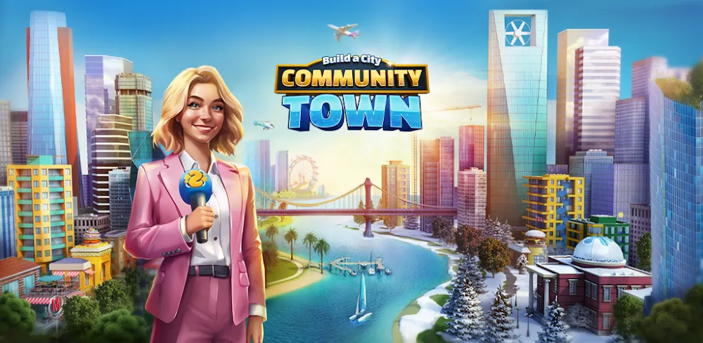 Build a City: Community Town v1.1.9.0 MOD APK (Unlimited Resources)