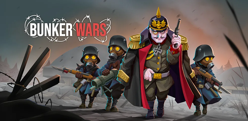 Bunker Wars: WW1 RTS v1.1.16.5 MOD APK (Menu, Damage, God mode)