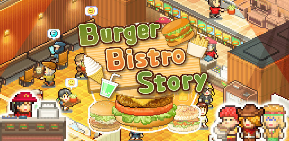 Burger Bistro Story v1.1.5.2 MOD APK (Unlimited Money, Burger Points)