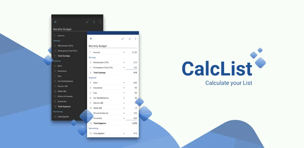 CalcList – Calculate Your List v2.2.9.8 MOD APK (Premium Unlocked)
