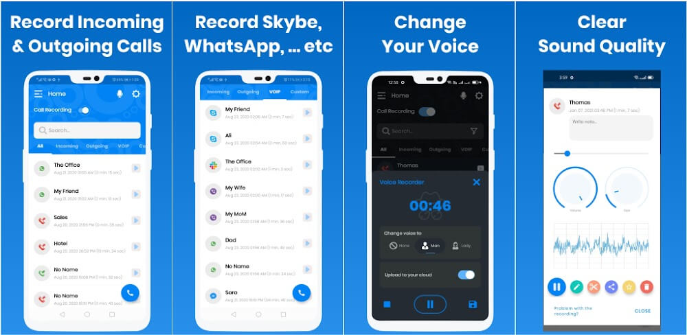 IntCall ACR v1.1.7.5 MOD APK (Premium Unlocked)