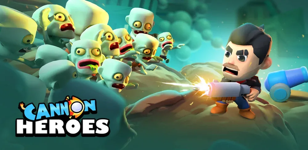 Cannon Heroes v1.1.56.1 MOD APK (Menu, Skip Wave)