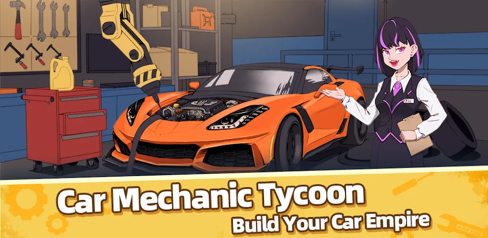 Car Mechanic Tycoon v1.1.1.4 MOD APK (Free Rewards)