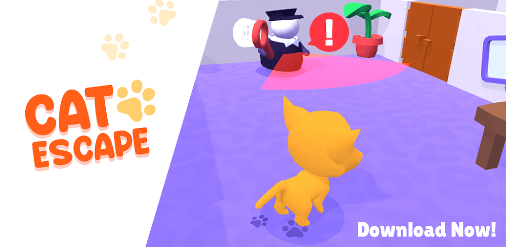 Cat Escape v26.26.24.3 MOD APK (Unlocked All Skins)