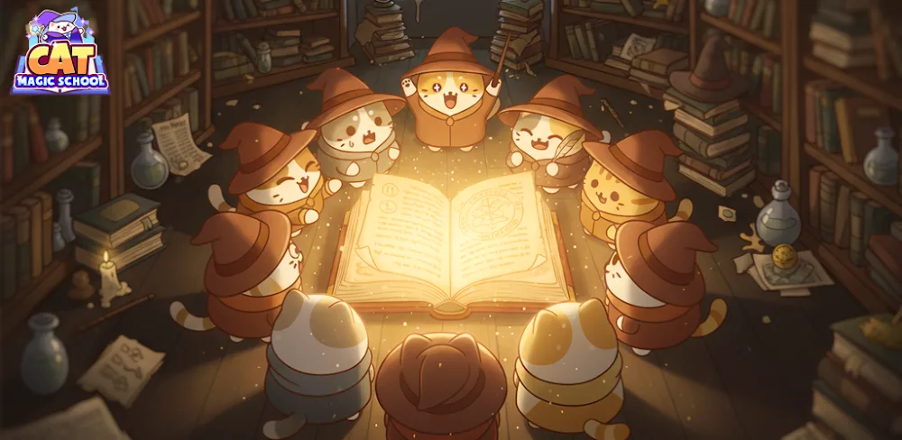 Cat Magic School v1.1.0.61 MOD APK (Menu, Free Purchase)