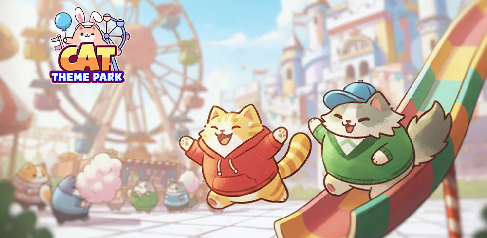Cat Theme Park v1.1.0.4 MOD APK (Menu, Free Upgrades, No ADS)