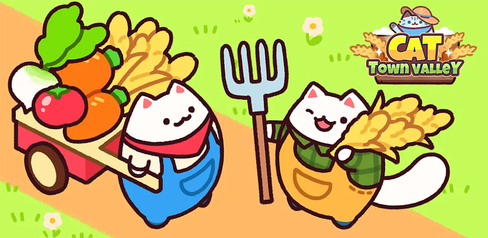 Cat Town Valley: Healing Farm v1.1.0.20 MOD APK (Menu, Unlimited Gem)