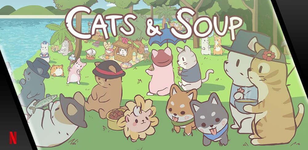 Cats & Soup Netflix Edition v1.1.16.3 MOD APK (Unlimited Diamonds)