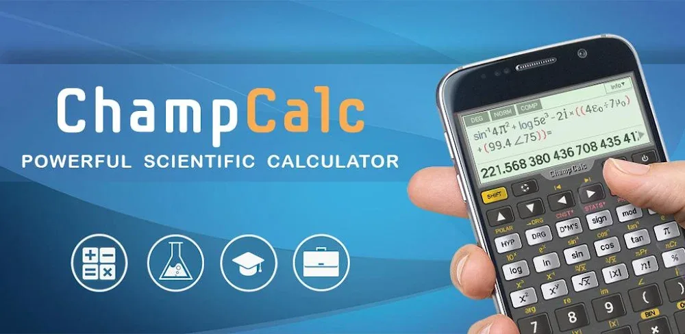 Champ Scientific Calculator v7.20 APK (Full Version)