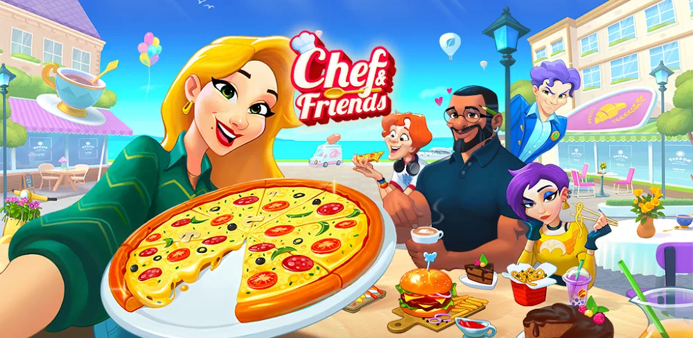 Chef & Friends v1.1.42.0 MOD APK (Unlimited Money)