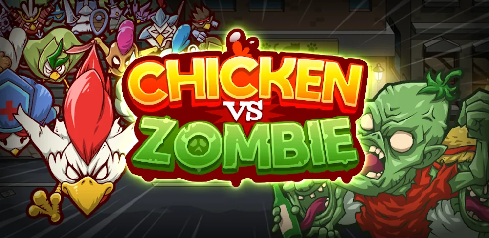 Chickens VS Zombies v1.57 MOD APK (Menu, Dumb Ennemies)