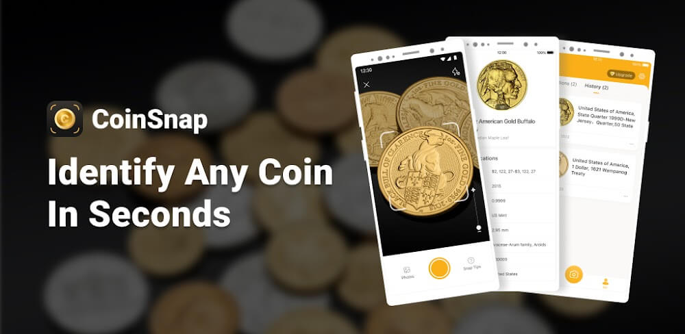 CoinSnap v2.2.5.1 MOD APK (Premium Unlocked)