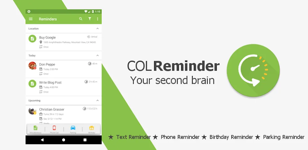COL Reminder v3.3.7.7.6 MOD APK (Premium Unlocked)