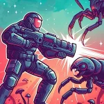 Commander Bug Wars v1.0 APK (Unlocked Game)