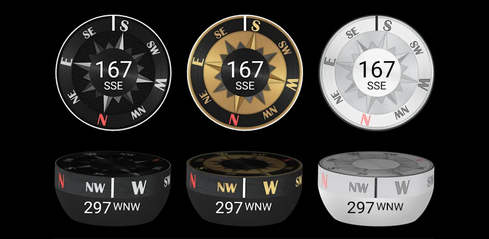 Compass steel 3D v3.3.9.0 MOD APK (Premium Unlocked)