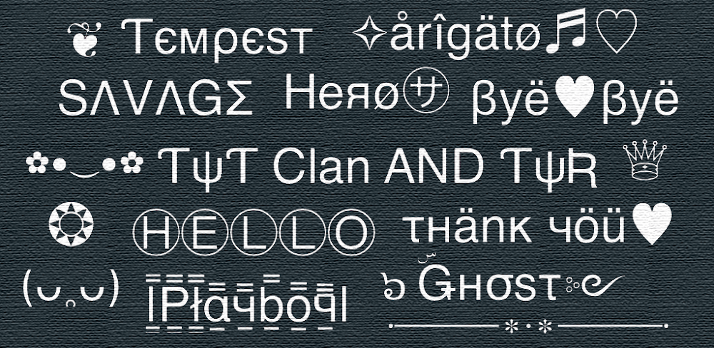 Cool text and symbols v5.5.3.1 MOD APK (Premium Unlocked)