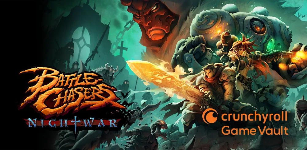 Crunchyroll: Battle Chasers v1.1.0.39 MOD APK (High Damage , God Mode)