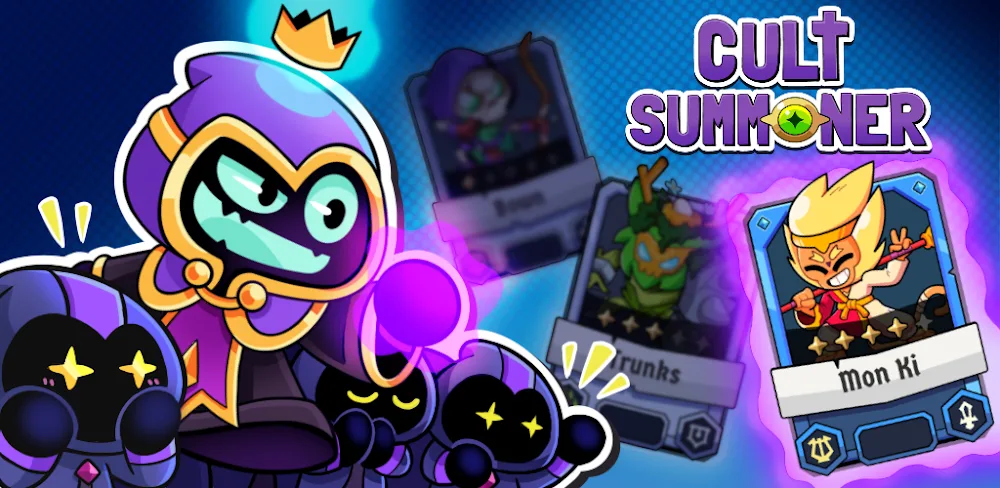 Cult Summoner v1.1.1.9 MOD APK (Menu, Speed, Unlimited Gold, Gems)