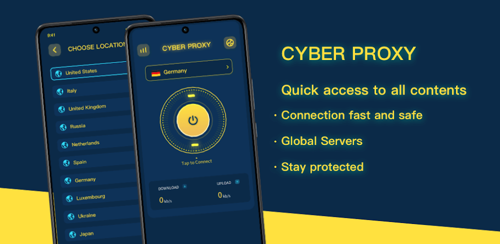 Cyber Proxy v1.1.2.3 MOD APK (Premium Unlocked)