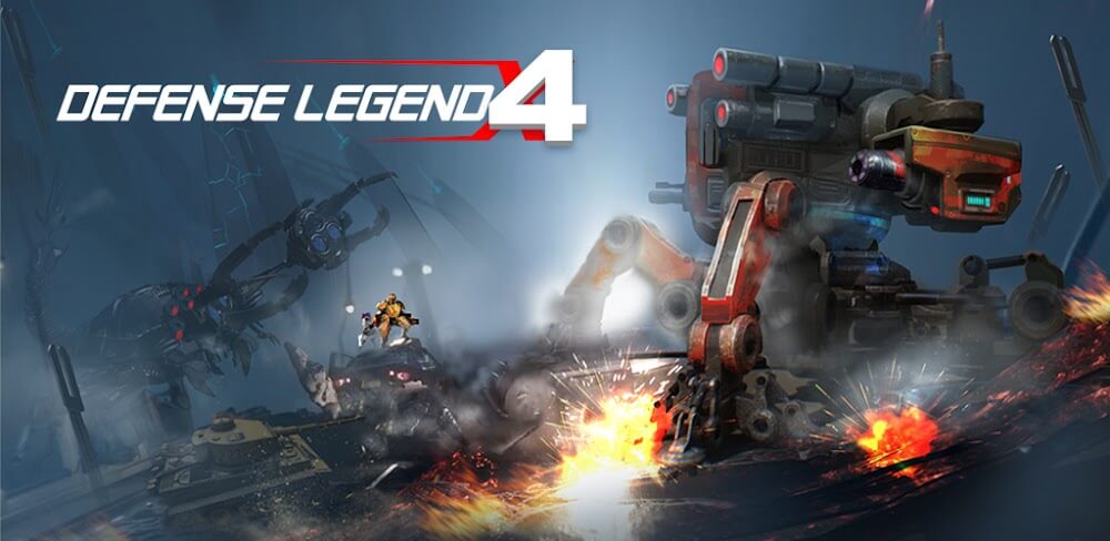 Defense Legend 4 v1.1.0.500 MOD APK (Damage, Unlimited Money)