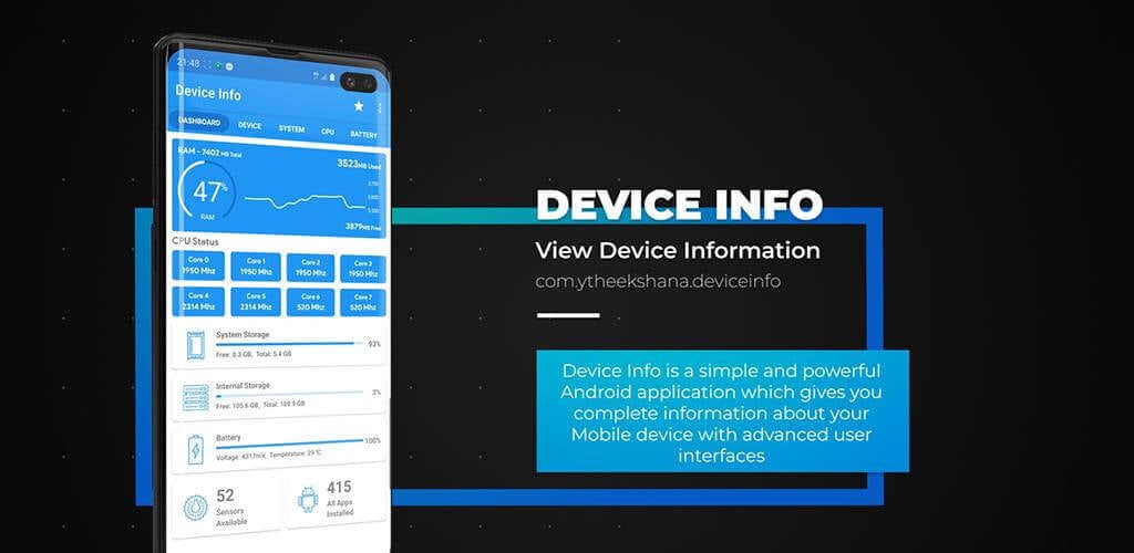 Device Info v3.3.5.41 MOD APK (Premium Unlocked)