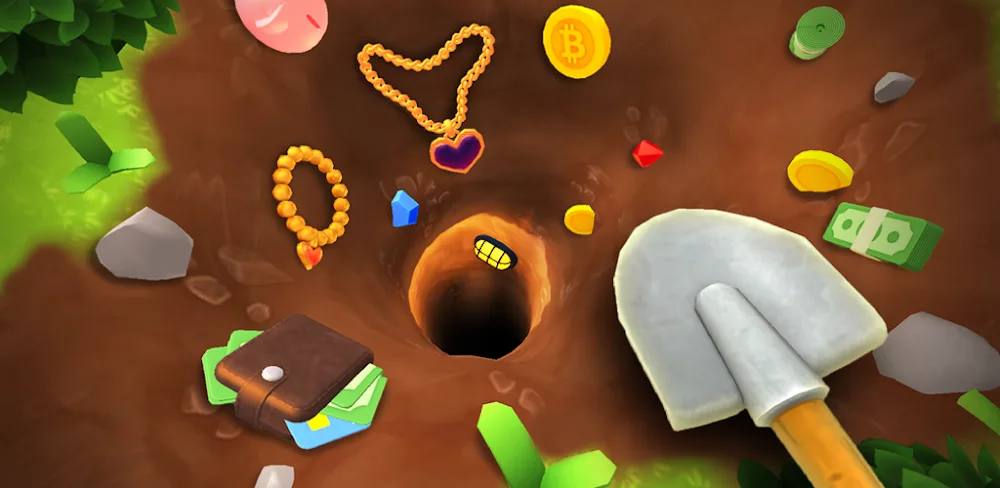 Digging A Hole 3D Simulator v1.1.0.0.1 MOD APK (Free Purchase)