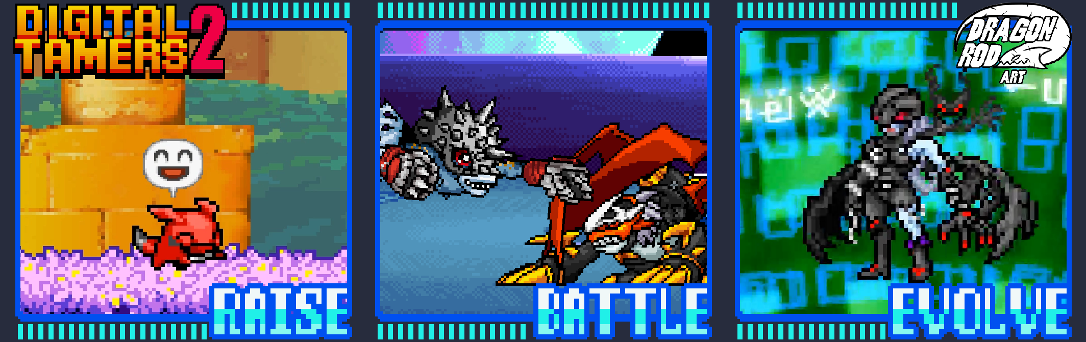 Digital Tamers 2 v1.1.1.5 MOD APK (Unlimited Bits, Items)