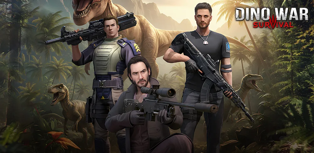 Dino War: Survival v1.1.3.8.84 MOD APK (Game Speed)