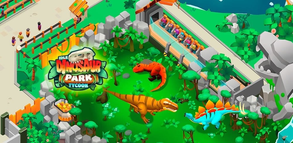 Idle Dinosaur Park Tycoon MOD APK v2.2.0.8 (Unlimited Money)