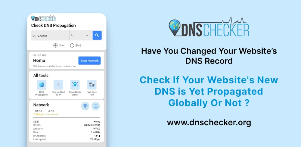 DNS Checker v1.1.3.6 MOD APK (Premium Unlocked)
