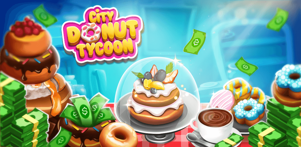 Donut Factory Tycoon v1.1.1.8 MOD APK (Unlimited Resources)